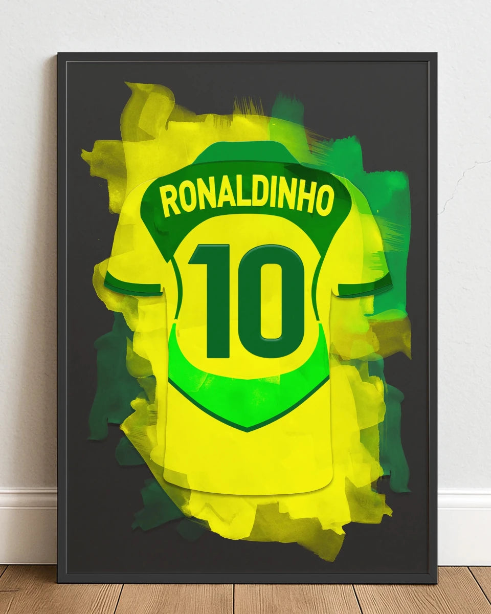 Ronaldinho Voetbal Poster Kopen Jongenskamer