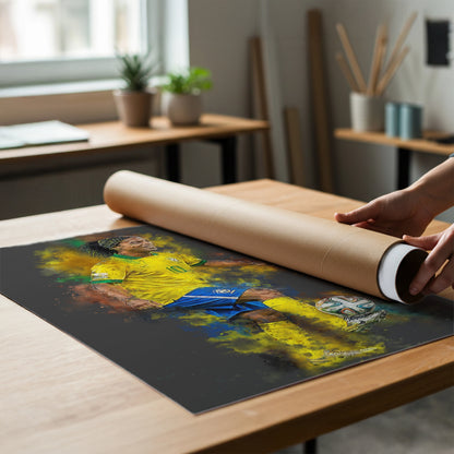Ronaldinho Voetbal Poster Kopen