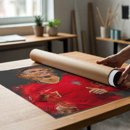 Ronaldo Voetbal Wanddecoratie Kopen