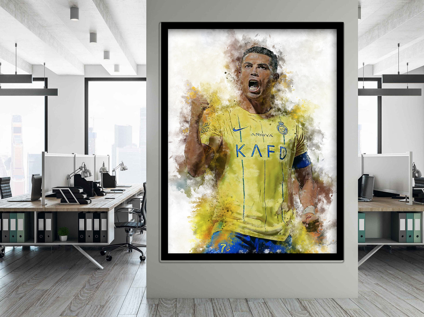 Ronaldo voetbal poster