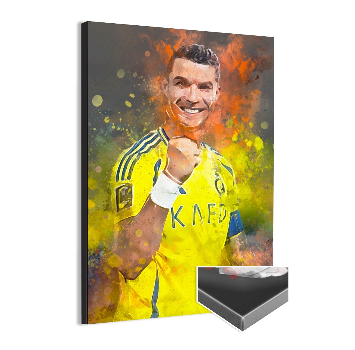 Ronaldo Voetbal Poster Canvas Print Muurdecoratie