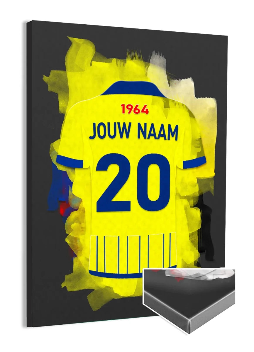 SC Cambuur Voetbal Canvas Met Eigen Naam Jongenskamer
