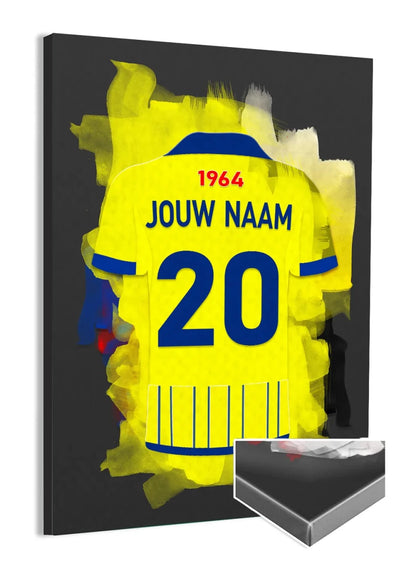 SC Cambuur Voetbal Canvas Met Eigen Naam Jongenskamer