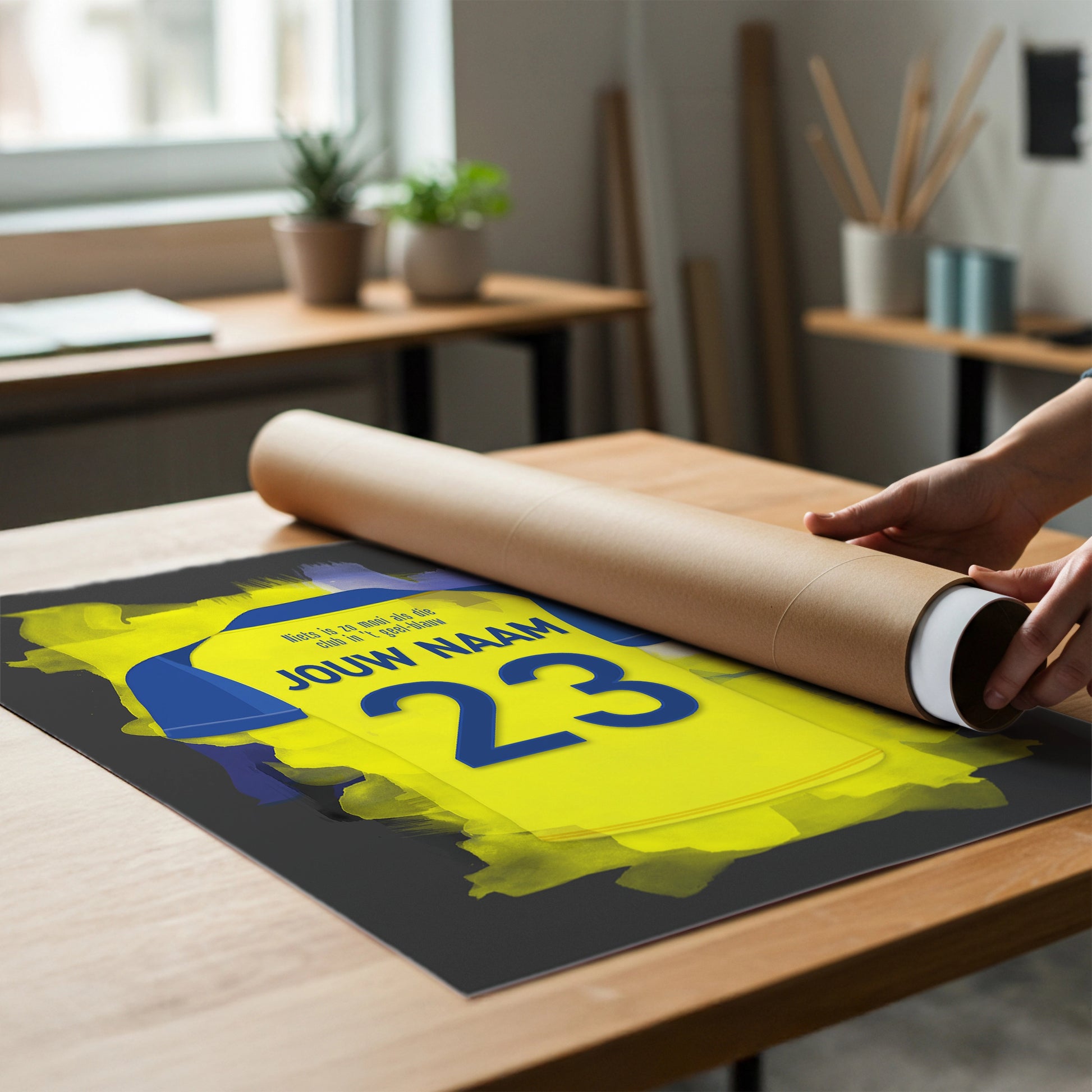 SC Cambuur Leeuwarden Poster Bestellen Verjaardag Cadeau