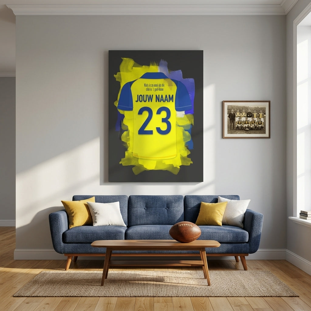 SC Cambuur Leeuwarden Voetbal Canvas Voetbal Fan Fanshop