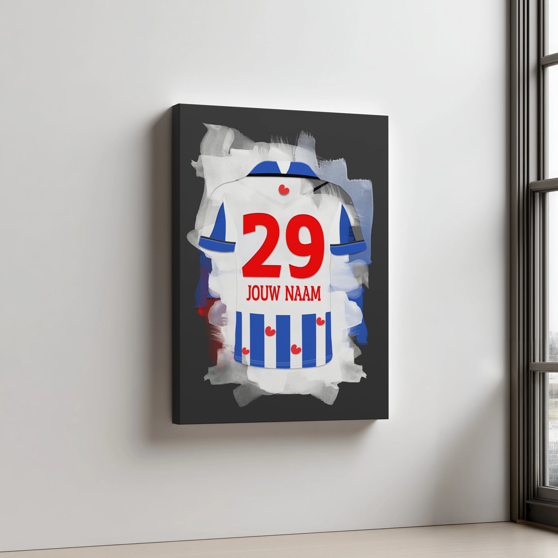 SC Heerenveen Aluminium Dibond Wanddecoratie Cadeau Man