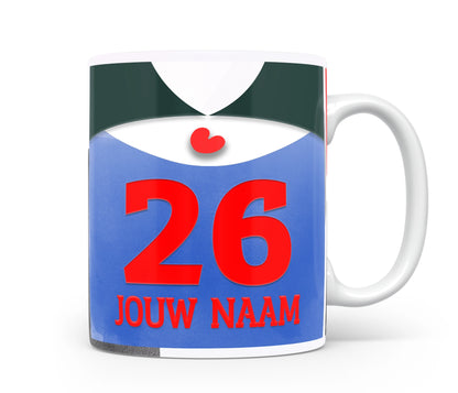 SC Heerenveen Mok Gepersonaliseerd Voetbal Cadeau