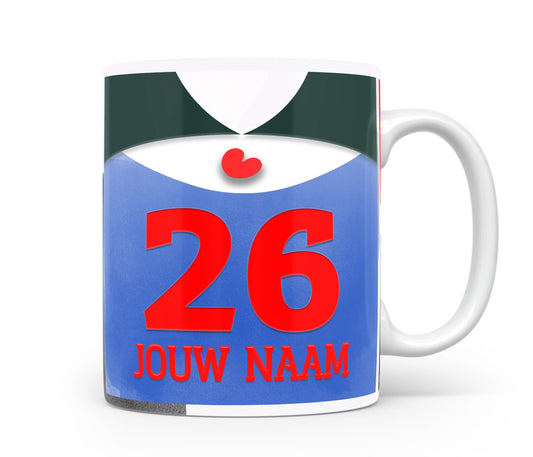 SC Heerenveen Mok Gepersonaliseerd Voetbal Cadeau