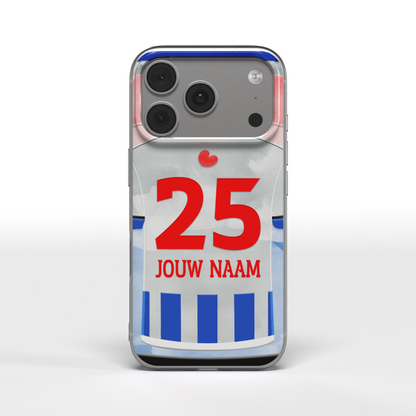 SC Heerenveen Telefoonhoesje Gepersonaliseerd Voetbal Cadeau