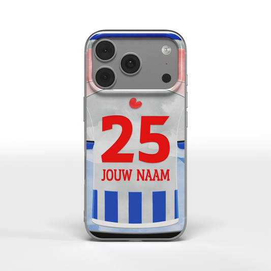 SC Heerenveen Telefoonhoesje Gepersonaliseerd Voetbal Cadeau