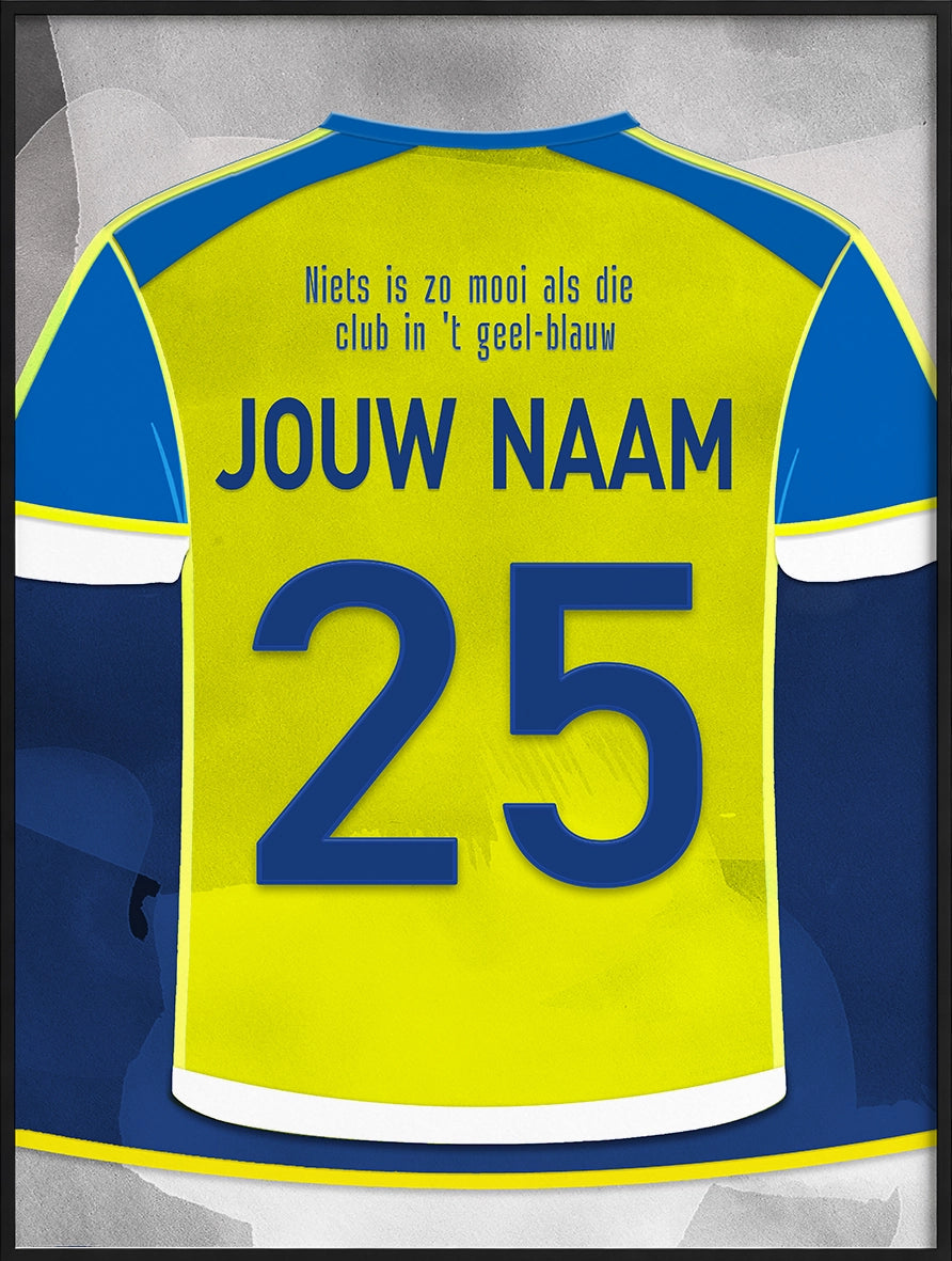 SC Cambuur Voetbal Wanddecoratie Gepersonaliseerd