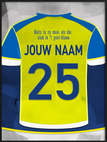 SC Cambuur Voetbal Wanddecoratie Gepersonaliseerd