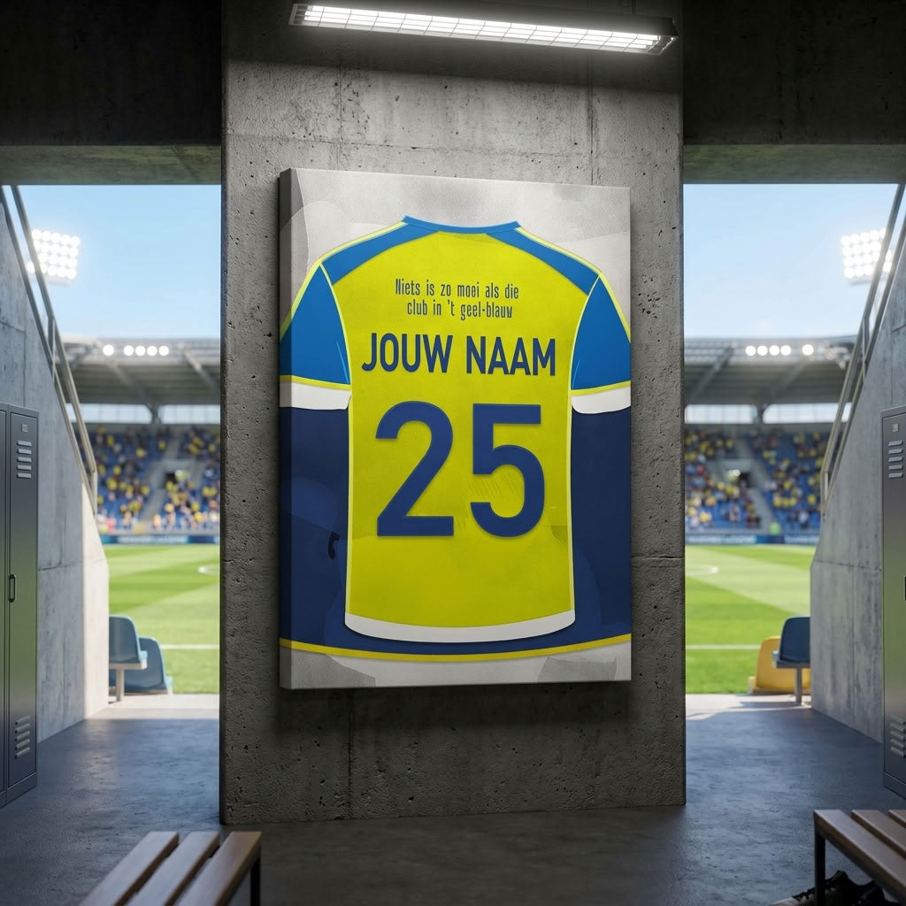 SC Cambuur Wanddecoratie Canvas
