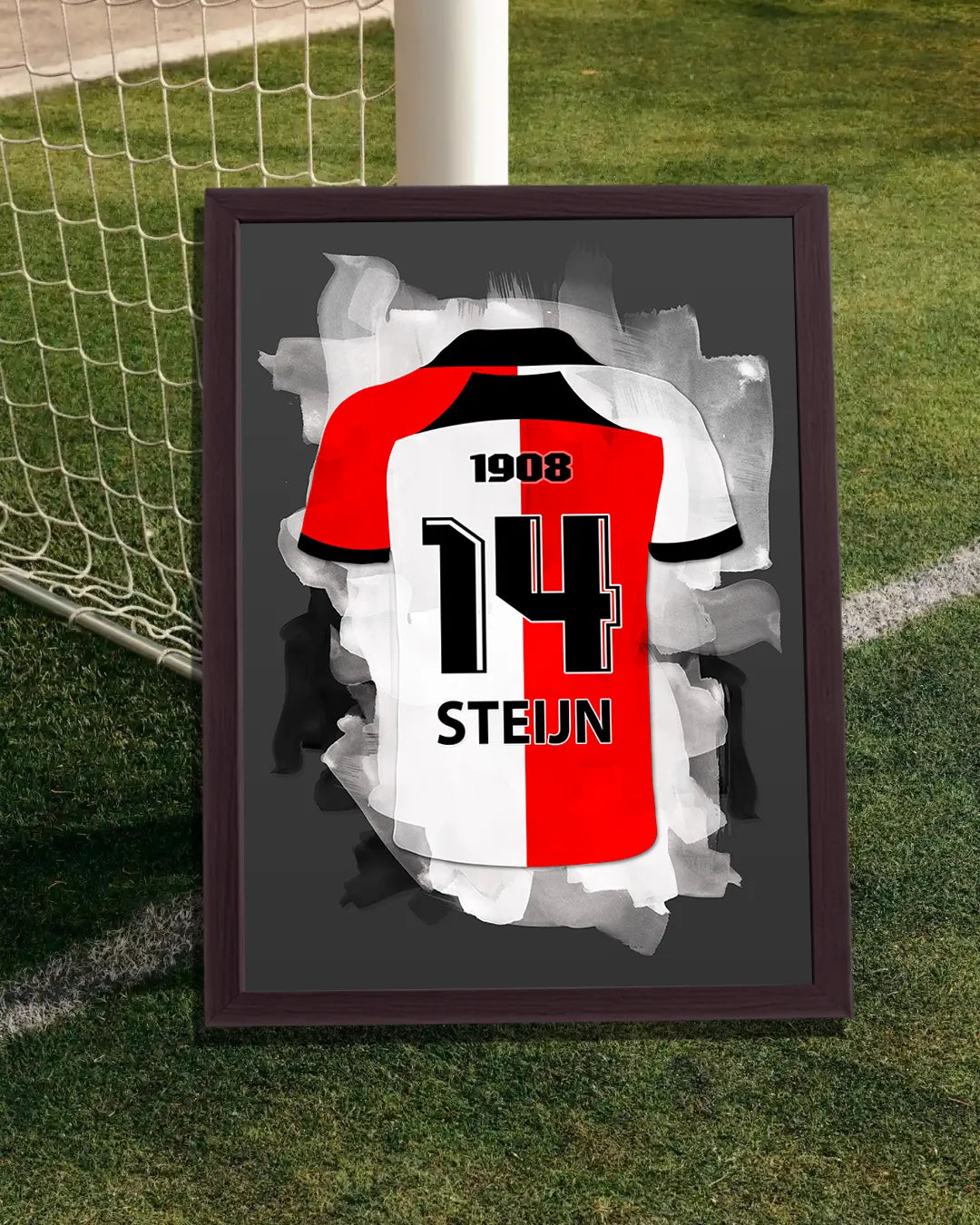 Sem Steijn ingelijste poster Feyenoord Wanddecoratie Cadeau