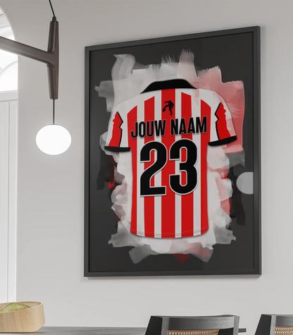 Sparta Rotterdam Poster Met Naam Jongenskamer