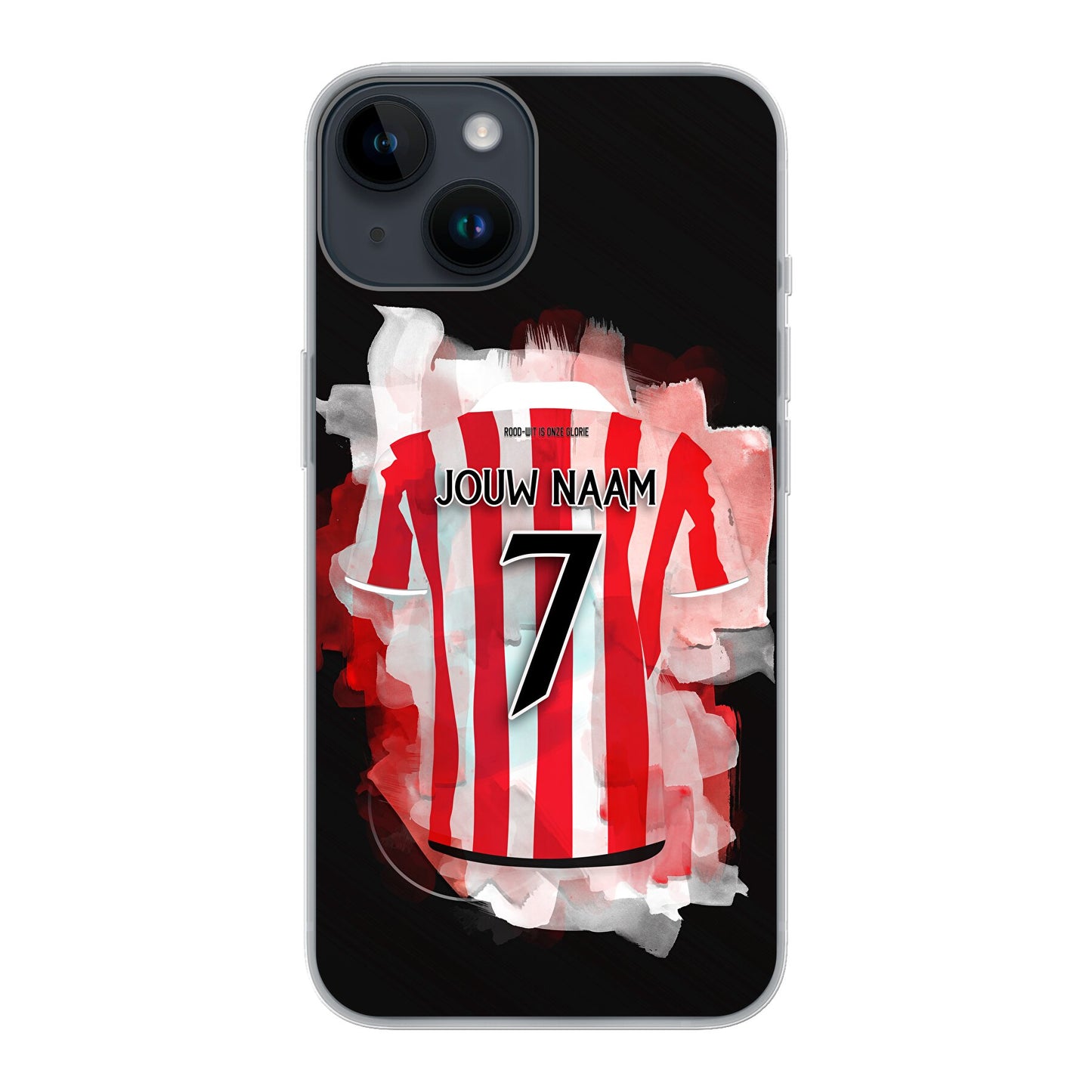 Sparta Rotterdam telefoonhoesje met personalisatie