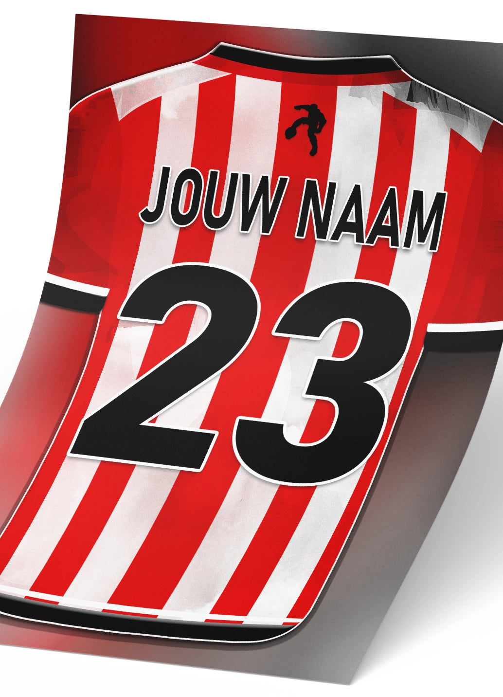 Sparta Rotterdam poster met personalisatie