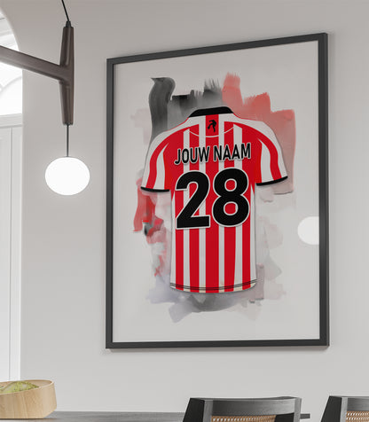 Sparta Rotterdam poster met naam kopen
