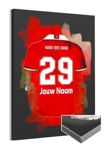 Standard Luik Voetbal Poster Canvas Print Muurdecoratie Kopen