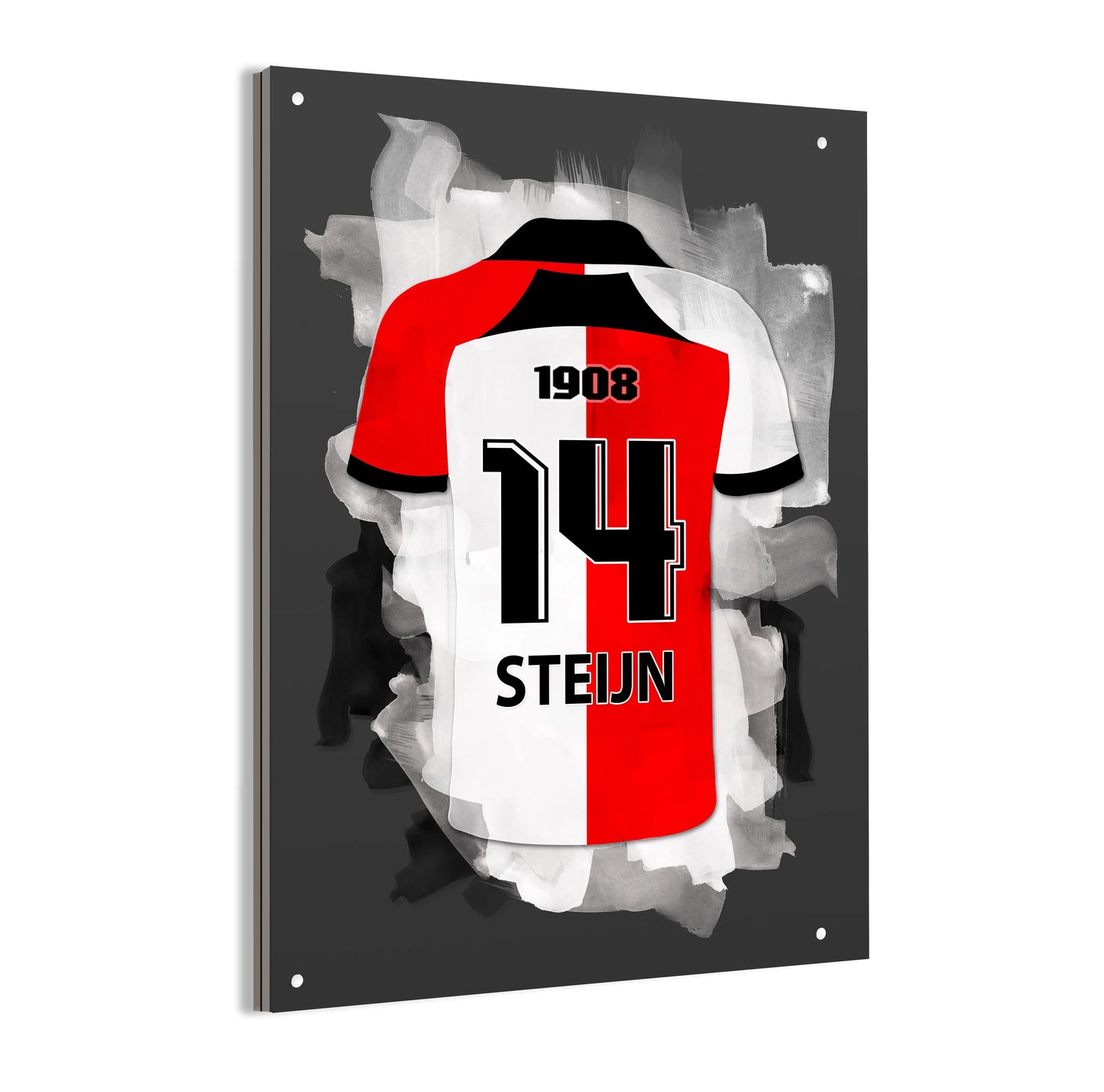 Sem Steijn aluminium dibond Feyenoord Muurdecoratie Mancave