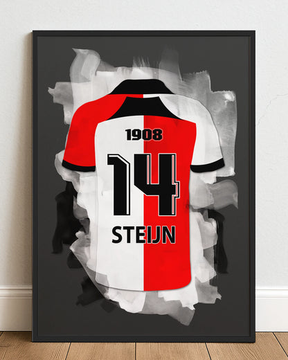 Sem Steijn voetbal poster Feyenoord Wanddecoratie Jongenskamer