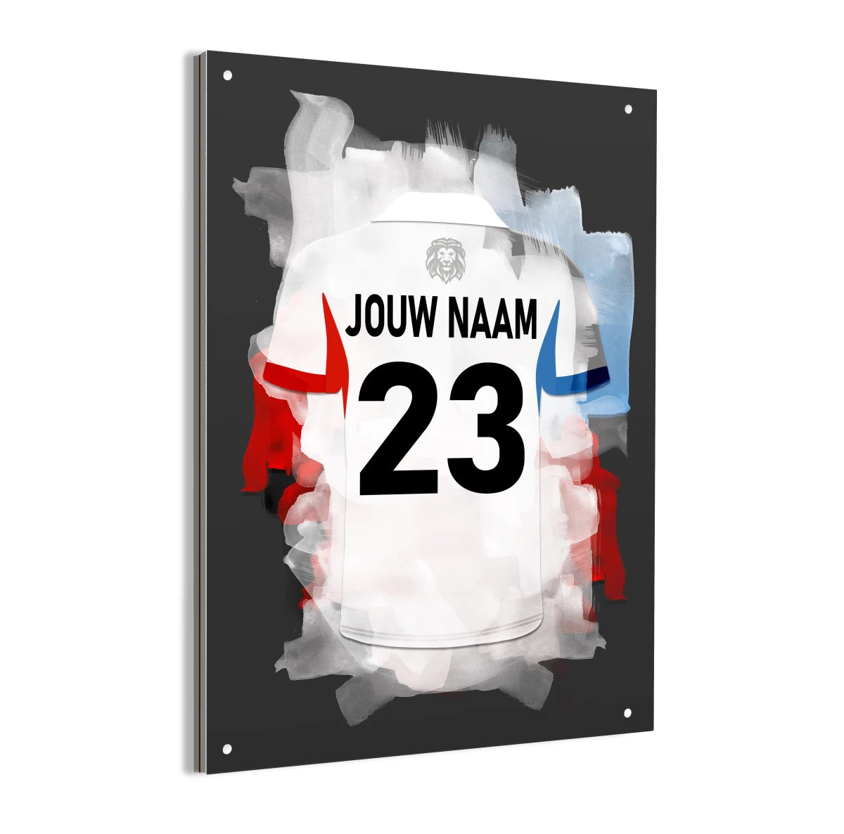 Telstar aluminium dibond voetbal wanddecoratie