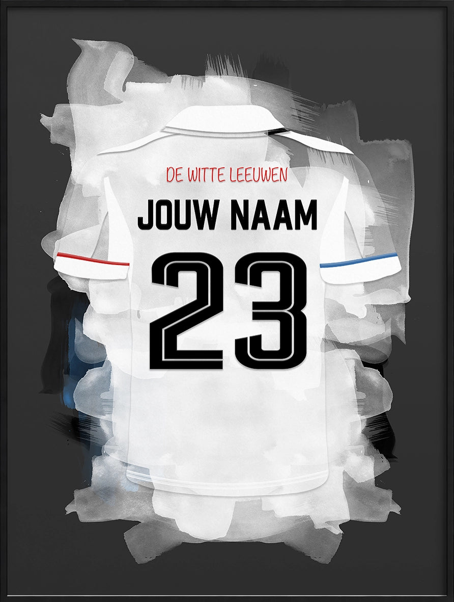 Telstar Voetbal Poster Gepersonaliseerd Voetbal Cadeau