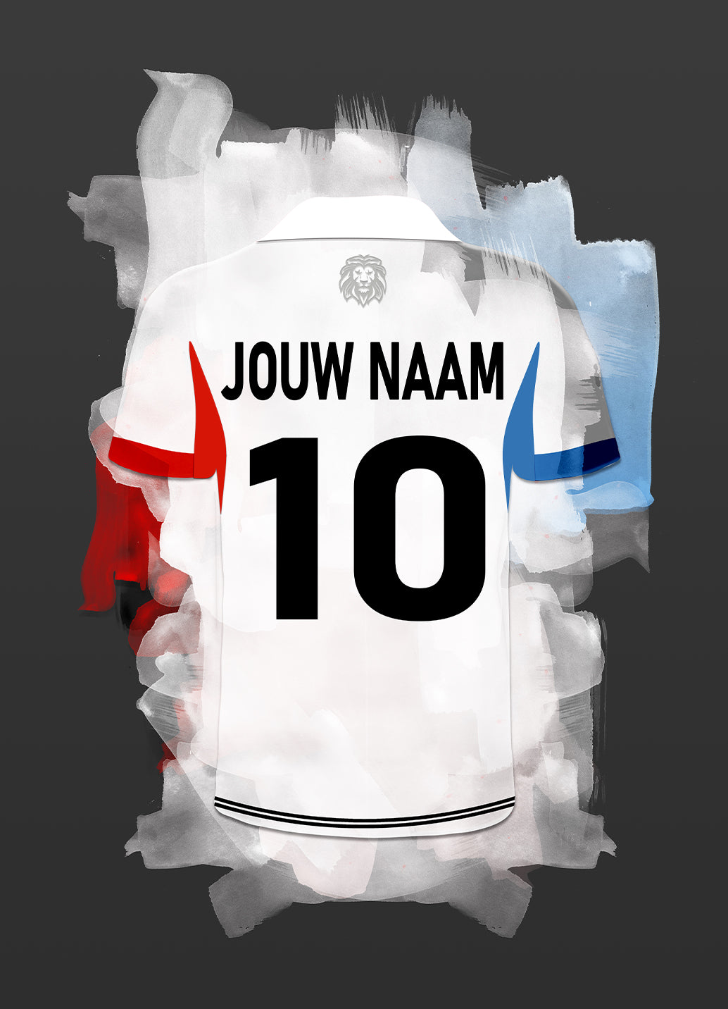 Telstar voetbal poster met personalisatie
