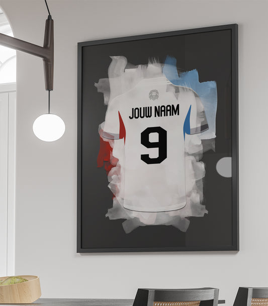 SC Telstar wandecoratie - Ingelijste poster - Voetbal fan cadeau