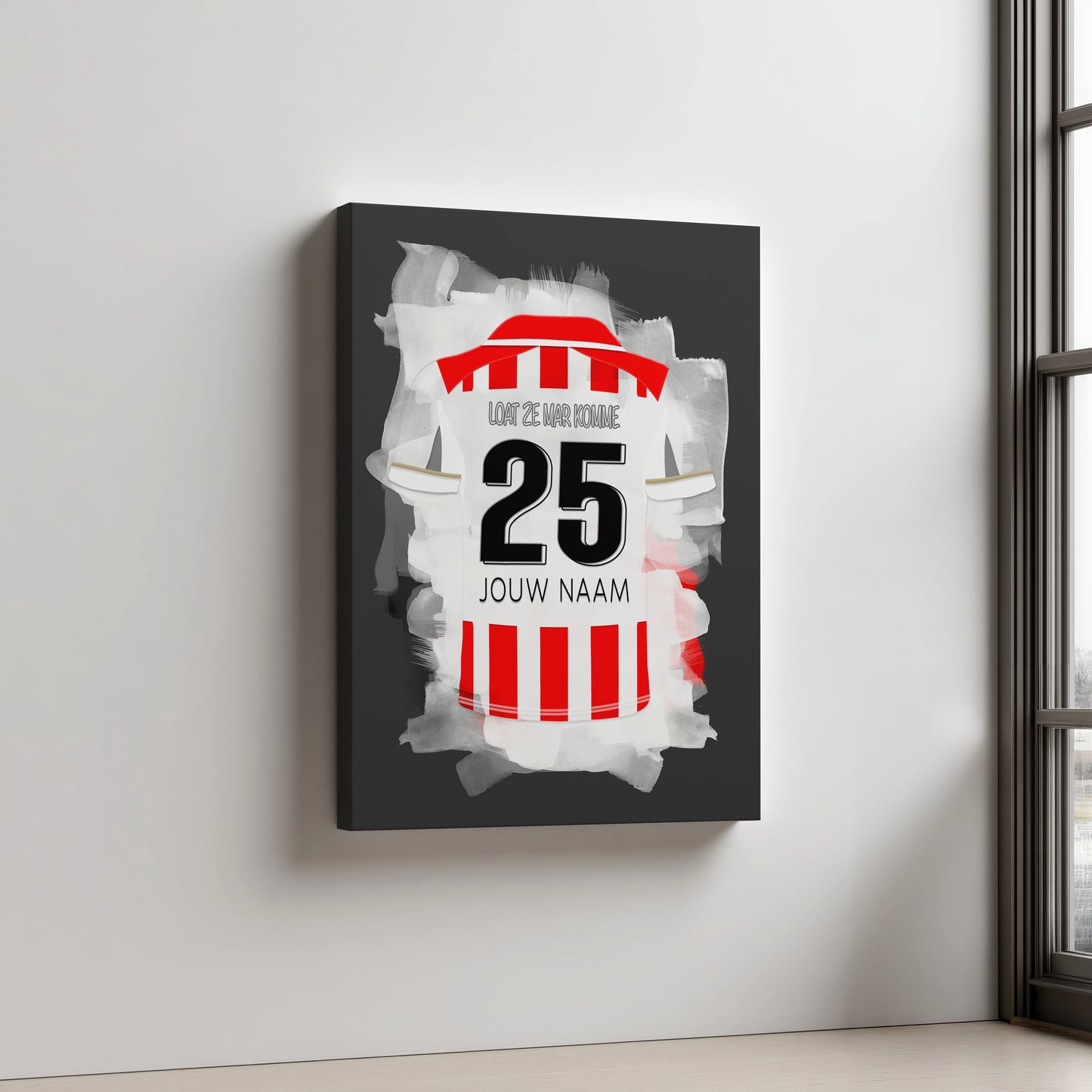 Top Oss Voetbal Aluminium Dibond Wanddecoratie Cadeau Mancave