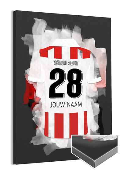 Top Oss Voetbal Canvas Muurdecoratie 