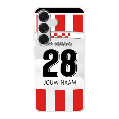 Top Oss telefoonhoesje met naam - Samsung Galaxy - Voetbal fan kado