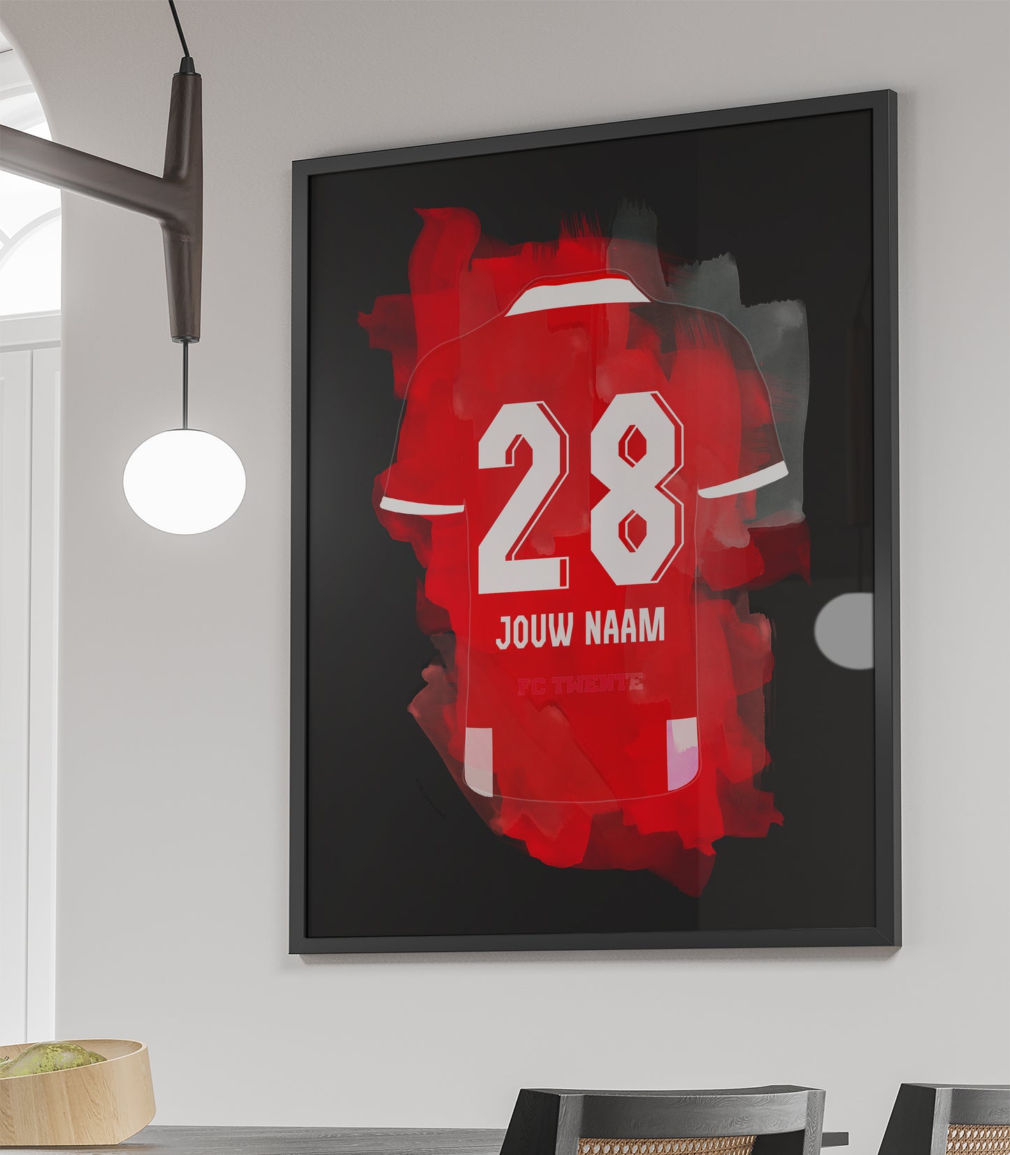FC Twente poster met eigen naam