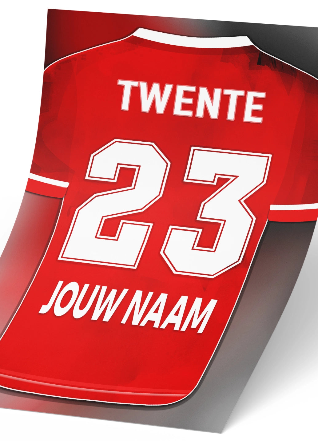FC Twente Enschede poster met personalisatie