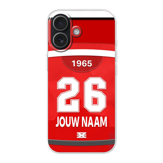 FC Twente 2025-2026 telefoonhoesje met personalisatie - Apple iPhone