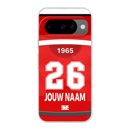 FC Twente 2025-2026 telefoonhoesje met personalisatie - Google Pixel