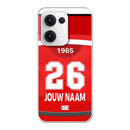 FC Twente 2025-2026 telefoonhoesje met personalisatie - Oppo Reno