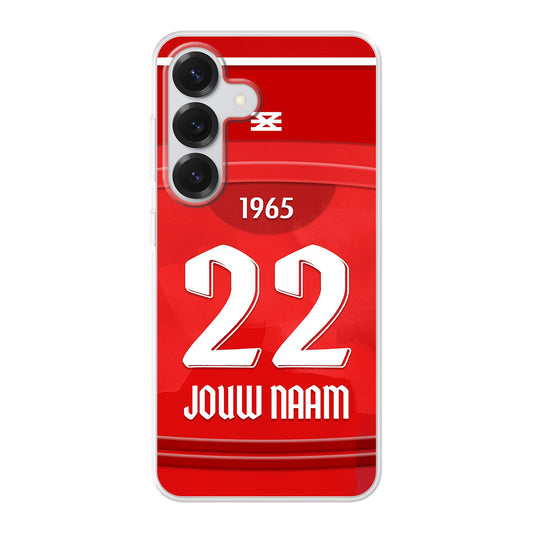 FC Twente 2025-2026 telefoonhoesje met personalisatie - Samsung Galaxy telefoonhoesjes - Voetbal fan kado 