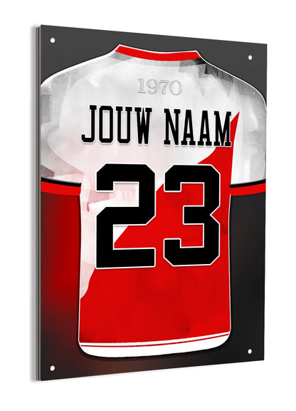 FC Utrecht aluminium dibond