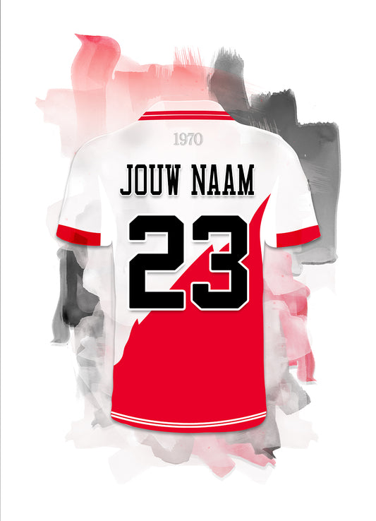 FC Utrecht wanddecoratie - Losse poster - Voetbal fan cadeau