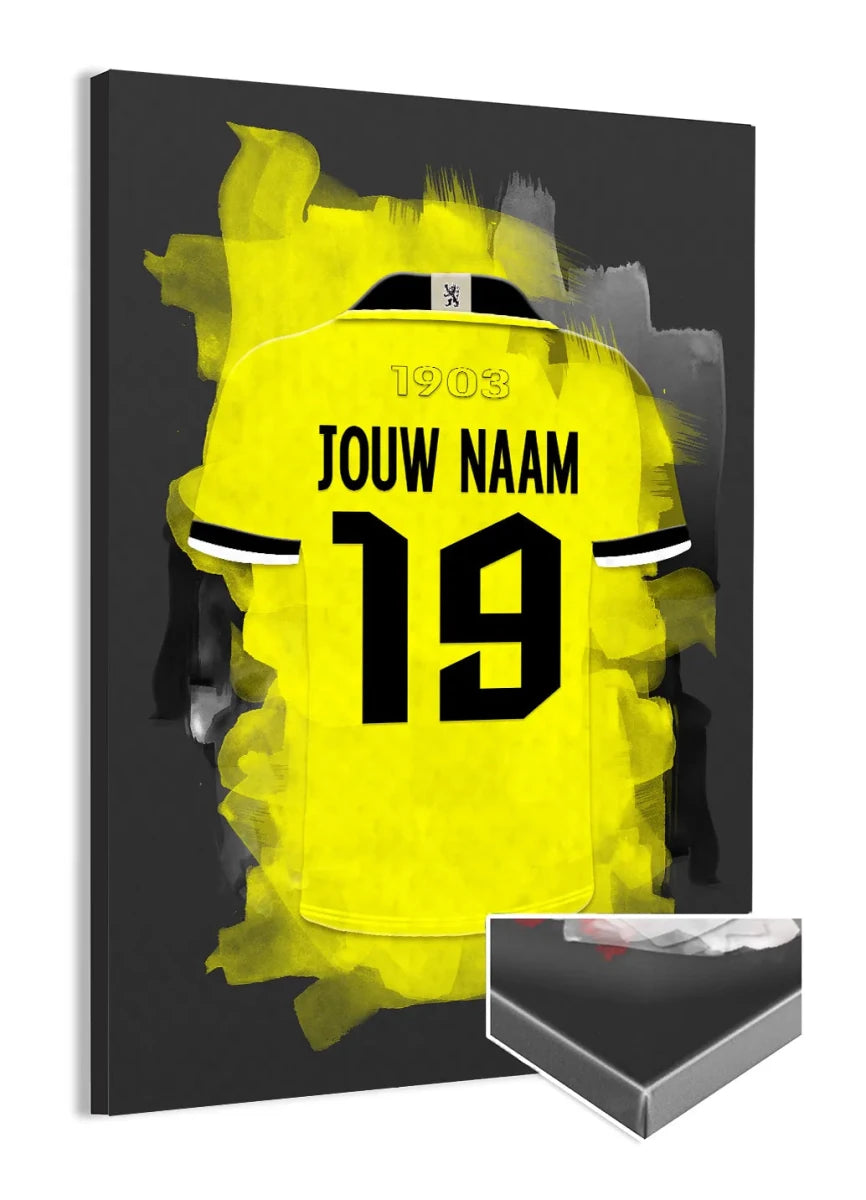 VVV Venlo Voetbal Canvas Muurdecoratie
