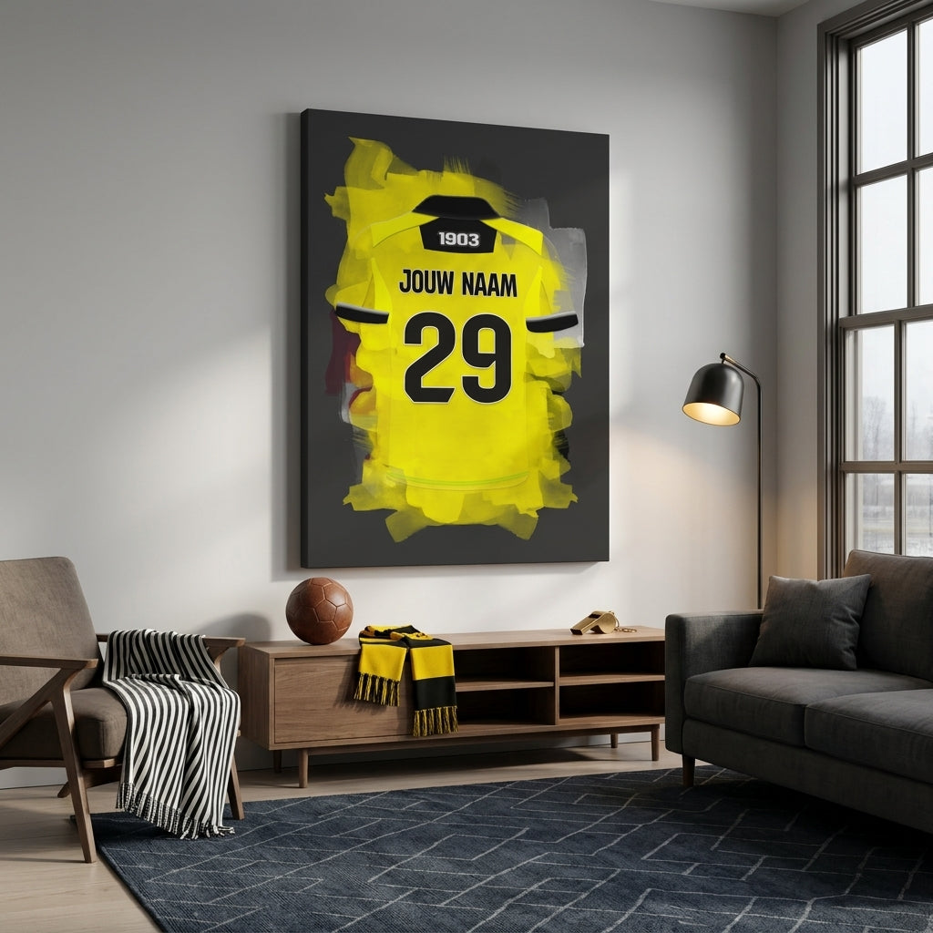 VVV-Venlo Voetbal Canvas Muurdecoratie Jongenskamer Bestellen