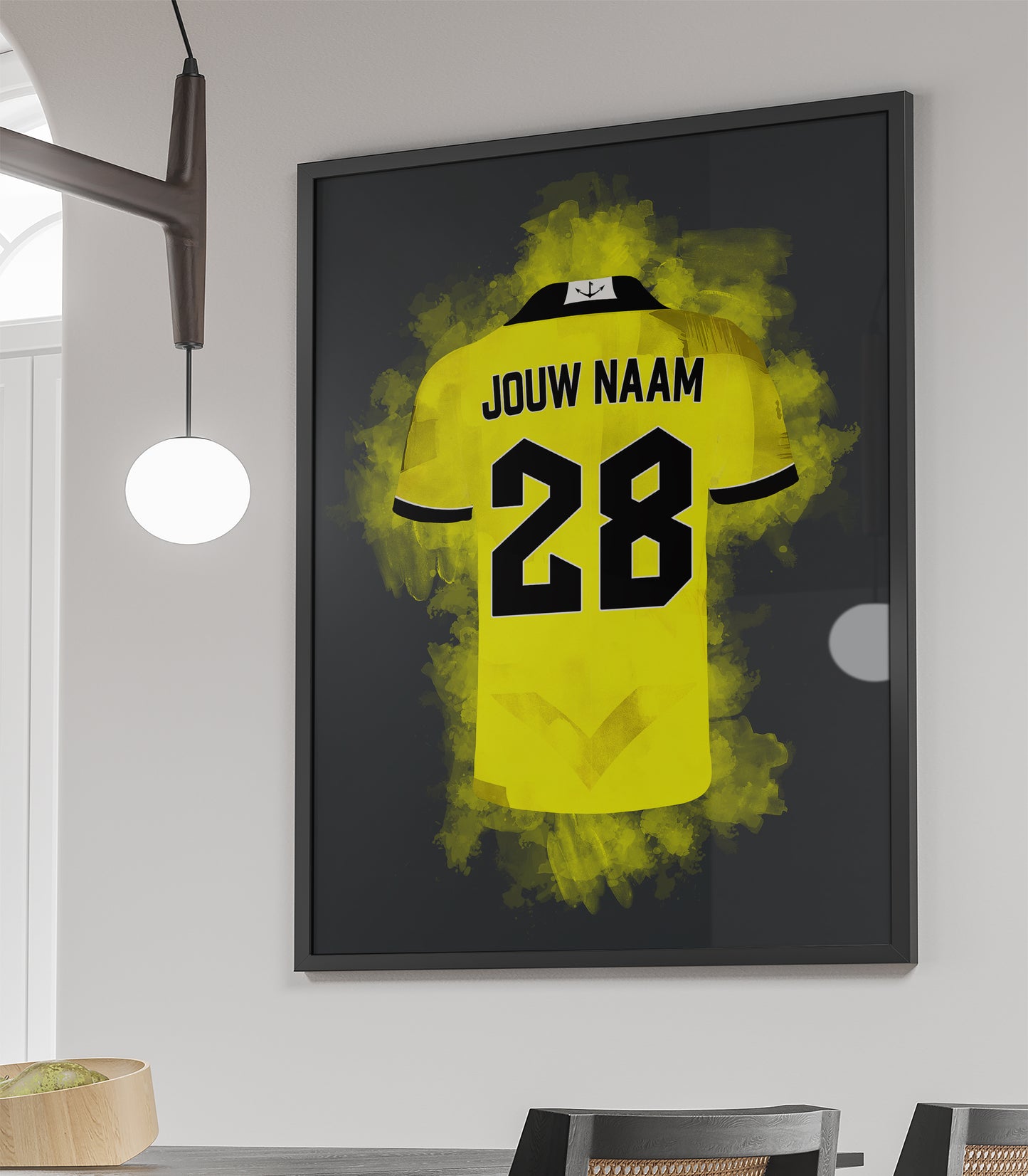 VVV Venlo voetbalposter met eigen naam