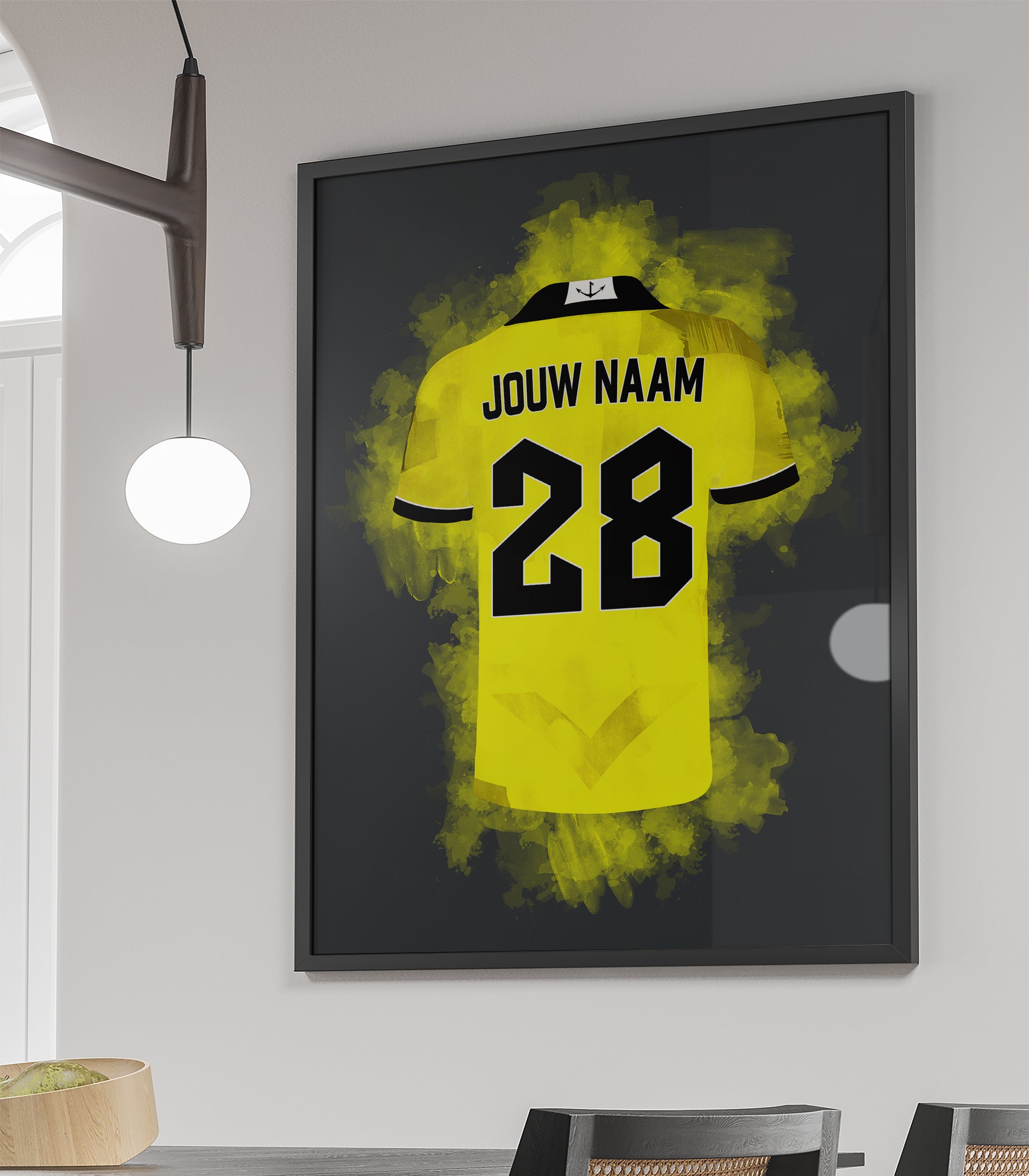 VVV Venlo voetbalposter met eigen naam