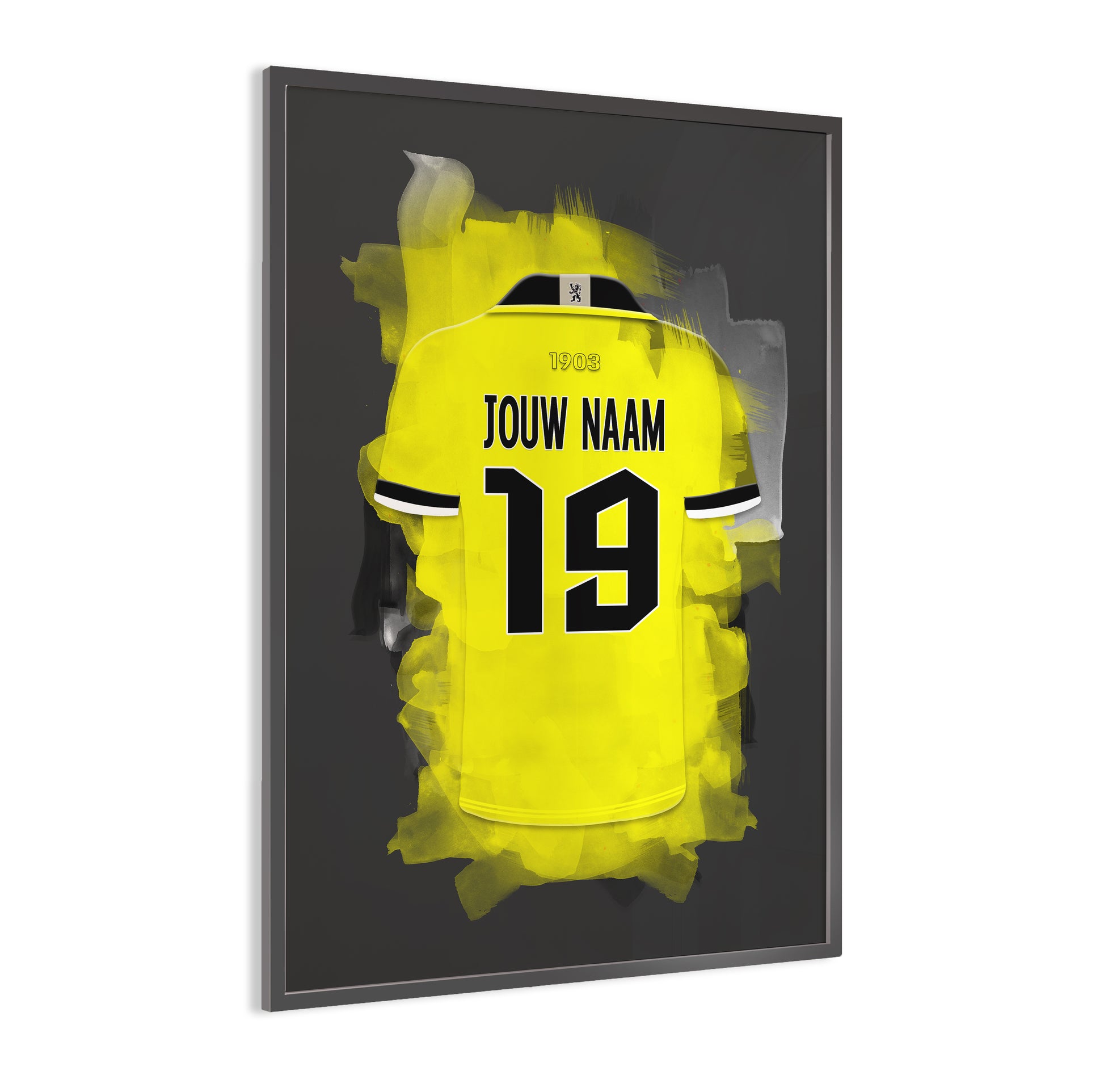 VVV Venlo wanddecoratie - Gepersonaliseerde poster - Voetbal fan cadeau
