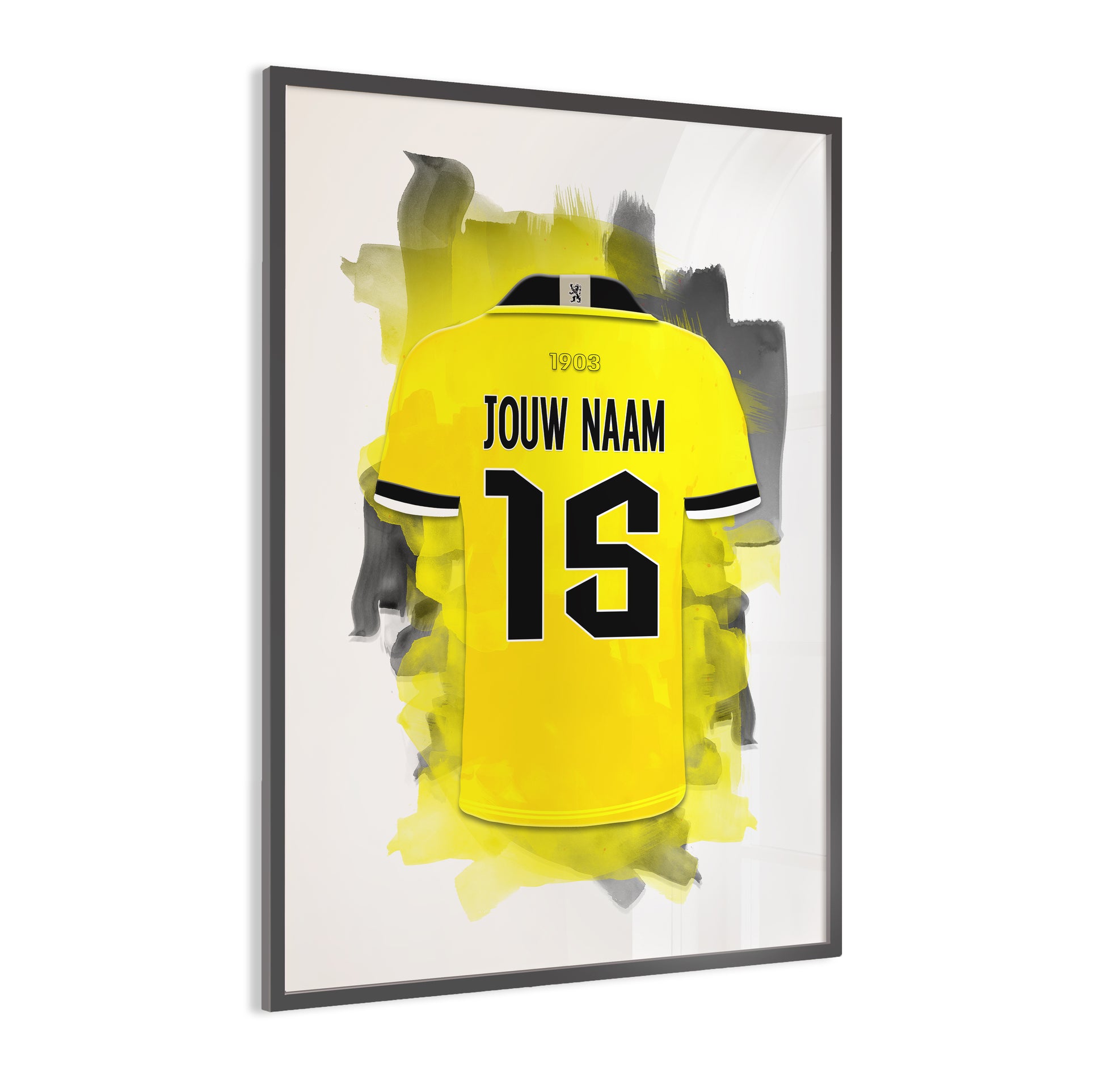 VVV Venlo wanddecoratie - Gepersonaliseerde poster - Voetbal fan cadeau