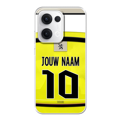 VVV Venlo telefoonhoesje met naam - Oppo Reno - Voetbal fan kado