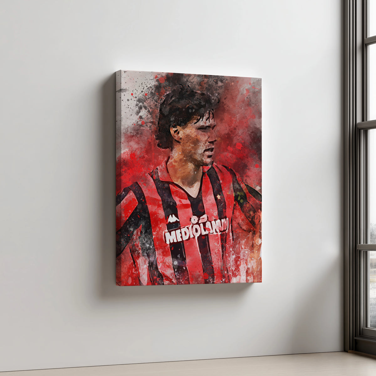 Marco Van Basten Canvas Wanddecoratie Kopen