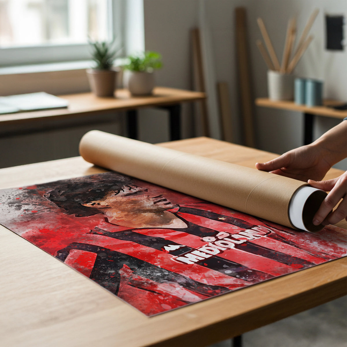 Marco Van Basten Voetbal Poster Verjaardag Cadeau