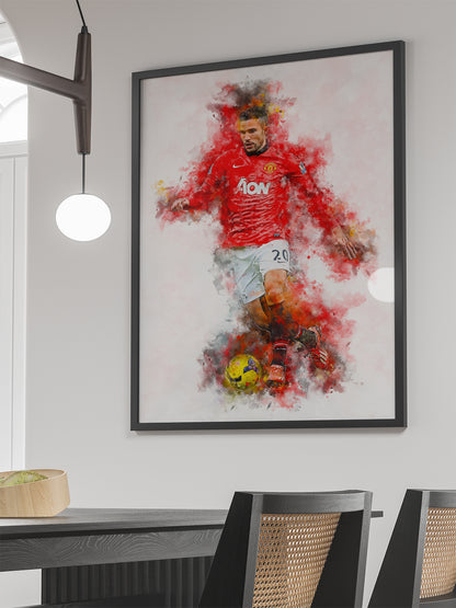 Van Persie voetbalposter - Wallofprints